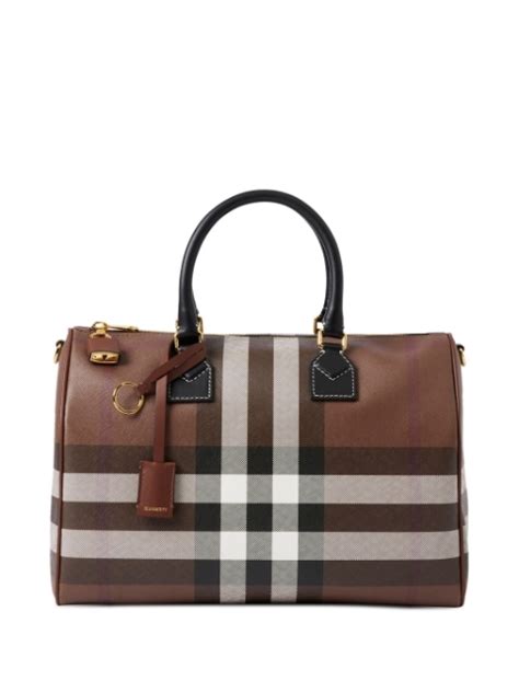 burberry secchiello stoffa pelle|Scopri la nuova collezione di borse Burberry donna su FARFETCH.